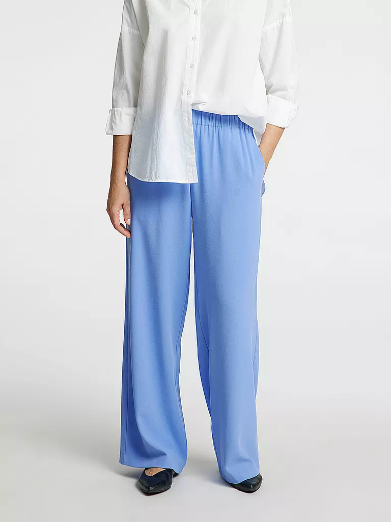 SELECTED FEMME | Marlenehose Wide Leg SLFTINNI | hellblau