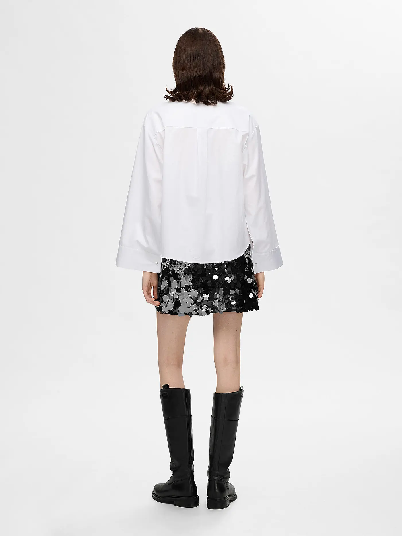 SELECTED FEMME | Minirock SLFTANA | silber