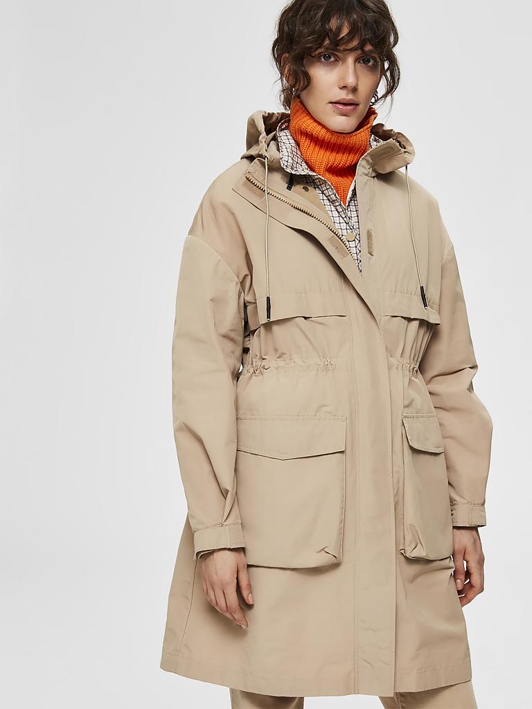 SELECTED FEMME Parka SLFSHOREDITCH beige