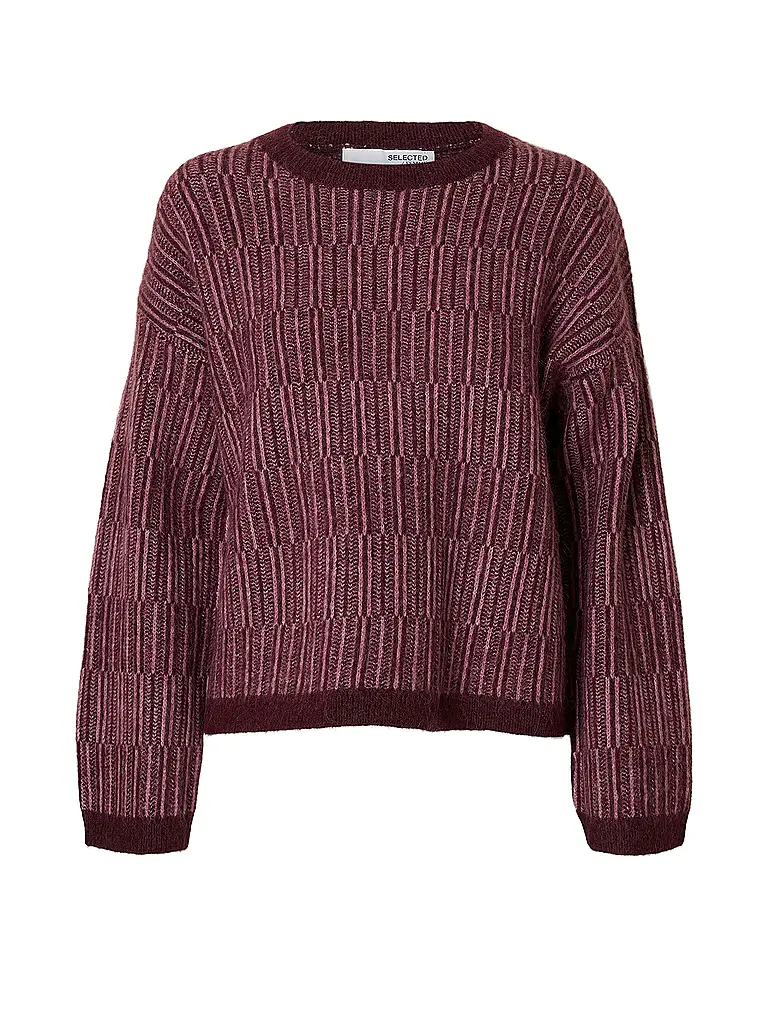 SELECTED FEMME | Pullover SLFALVA | Dunkelrot