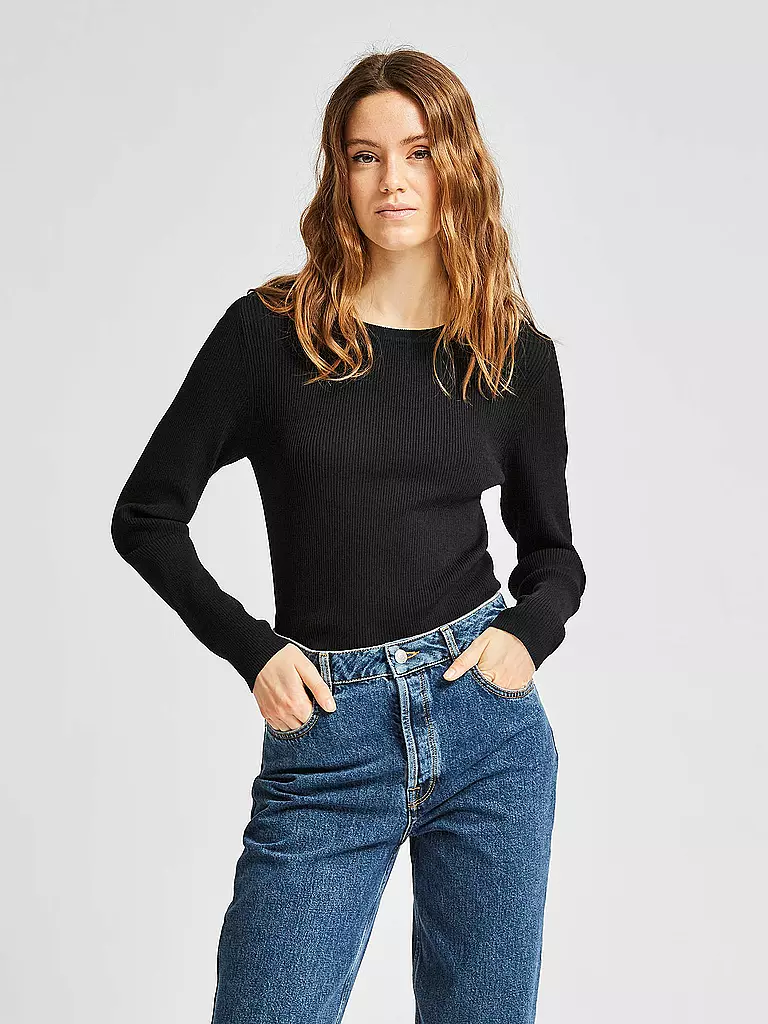 SELECTED FEMME | Pullover SLFAMELIA  | schwarz
