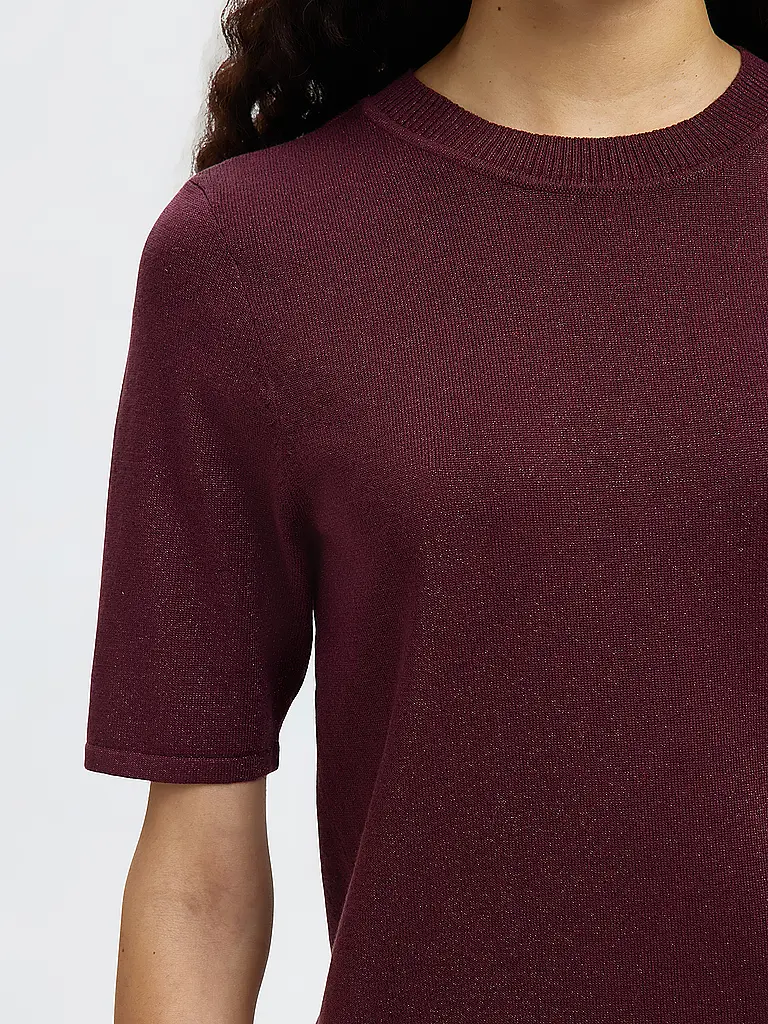 SELECTED FEMME | Pullover SLFLURA | Dunkelrot