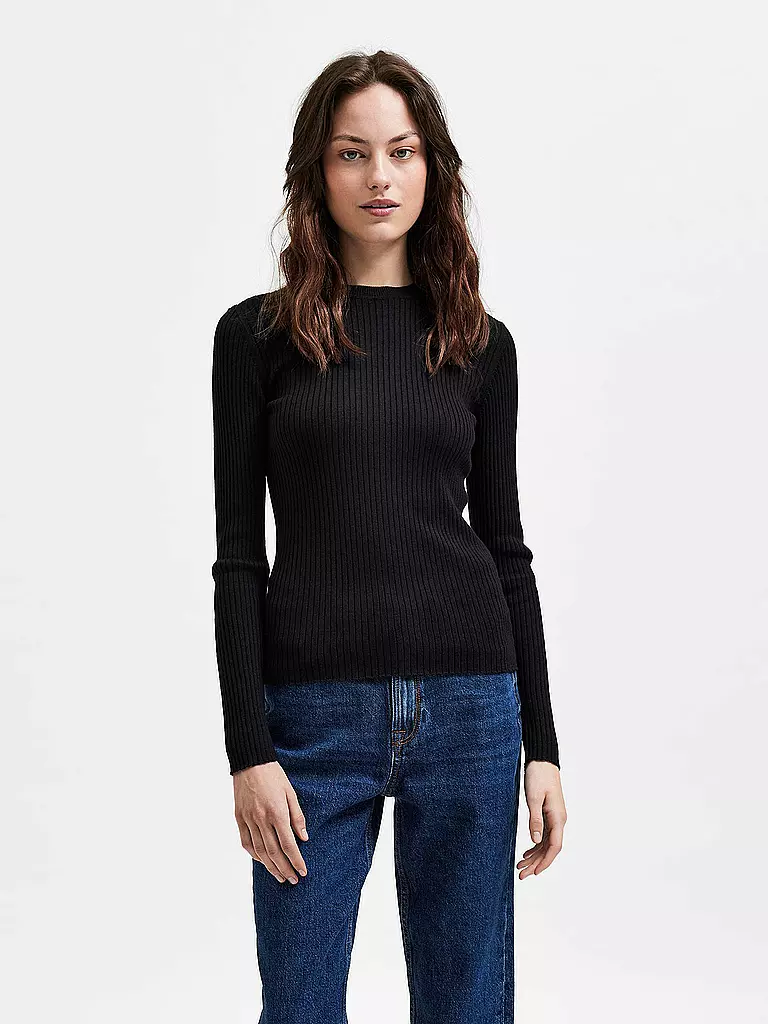 SELECTED FEMME | Pullover SLFLYDIA | schwarz