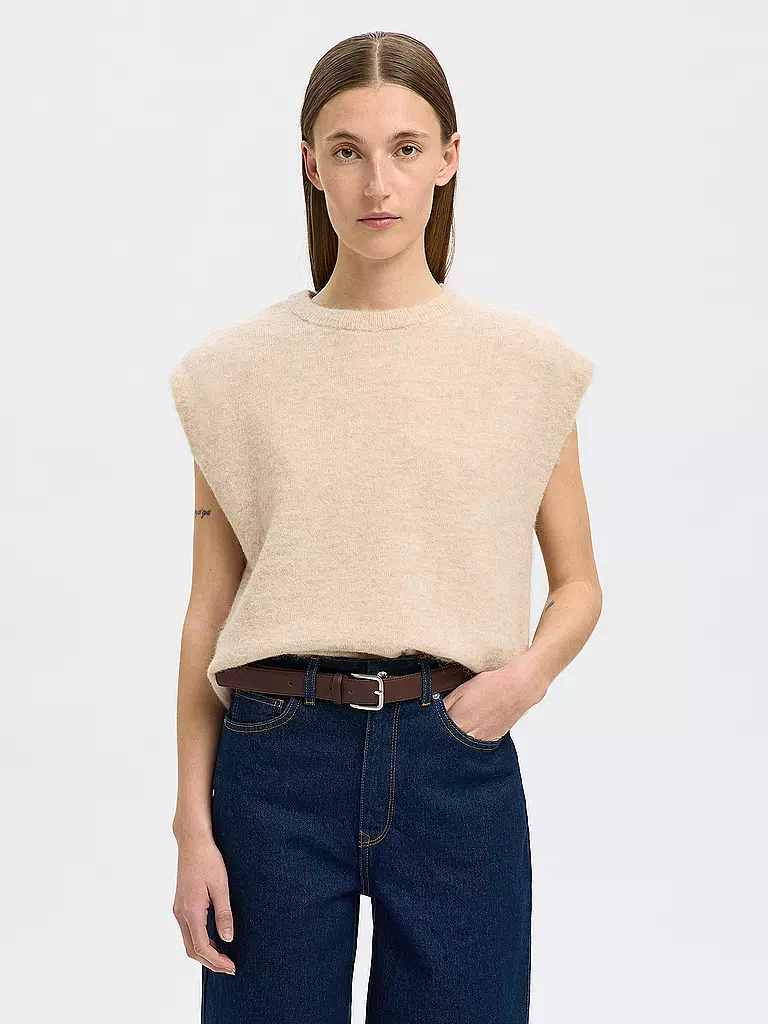 SELECTED FEMME | Pullunder SLFLULU  | creme