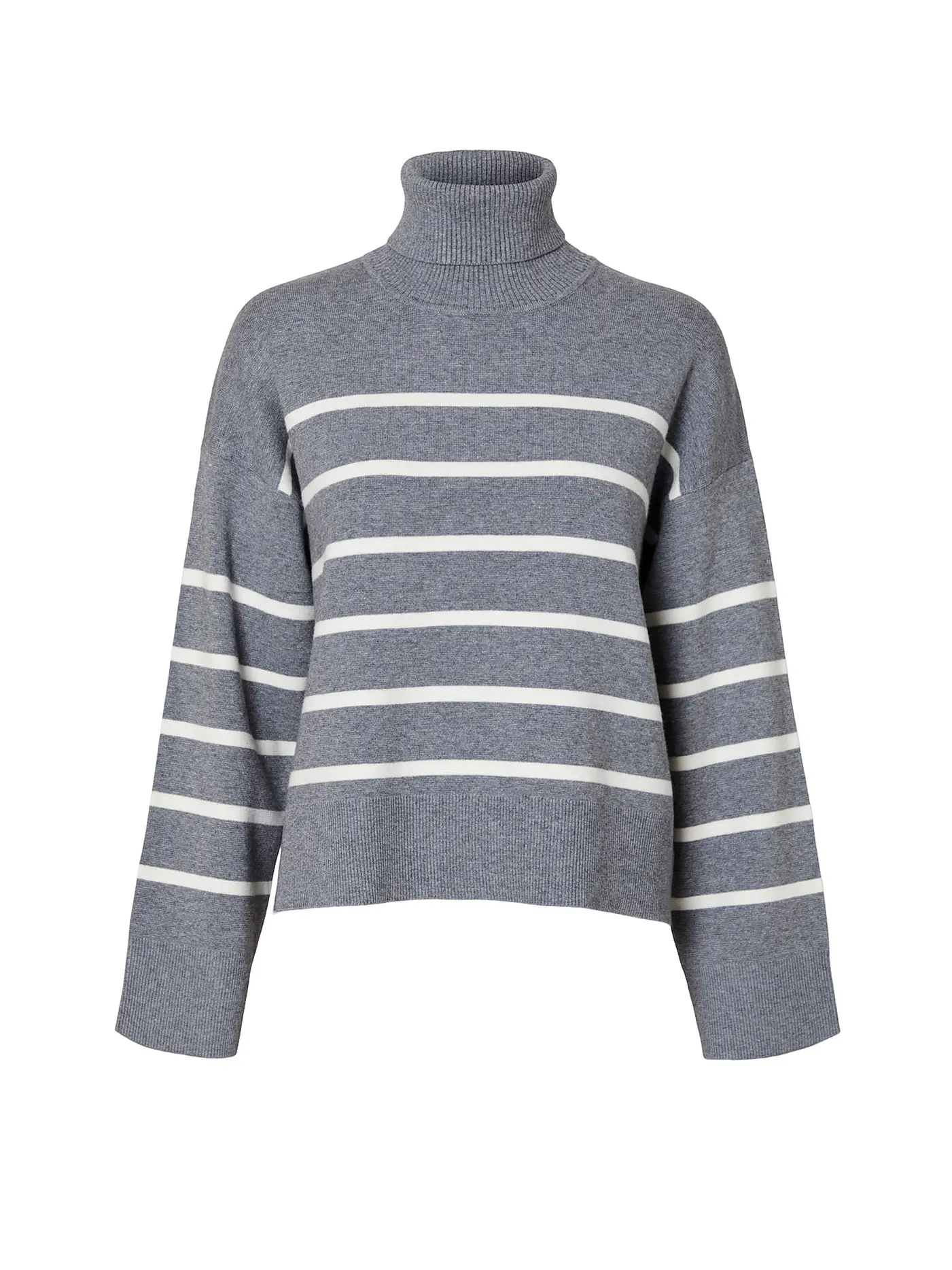SELECTED FEMME | Rollkragenpullover SLFKAMMA  | grau