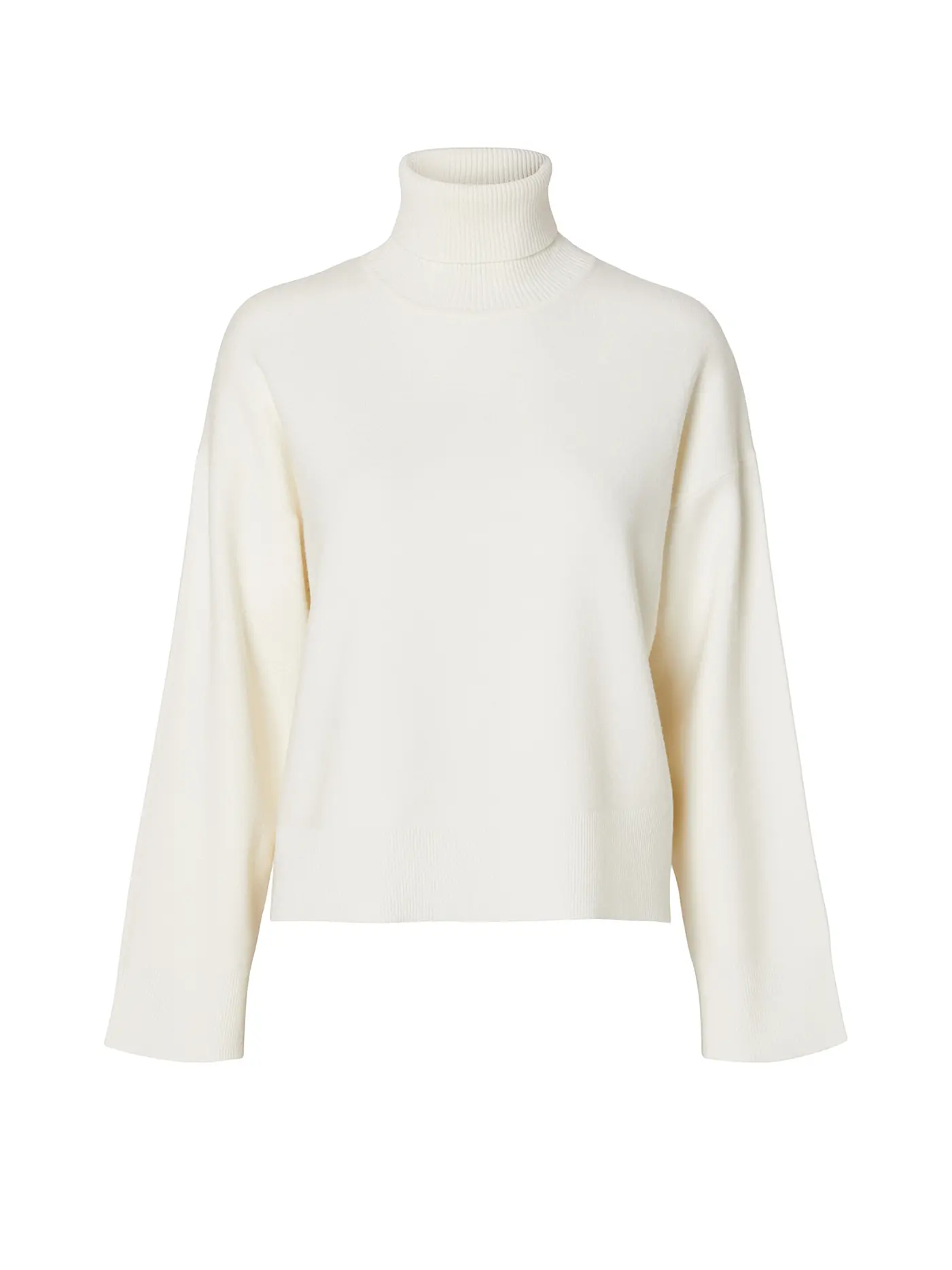 SELECTED FEMME | Rollkragenpullover SLFKAMMA  | creme