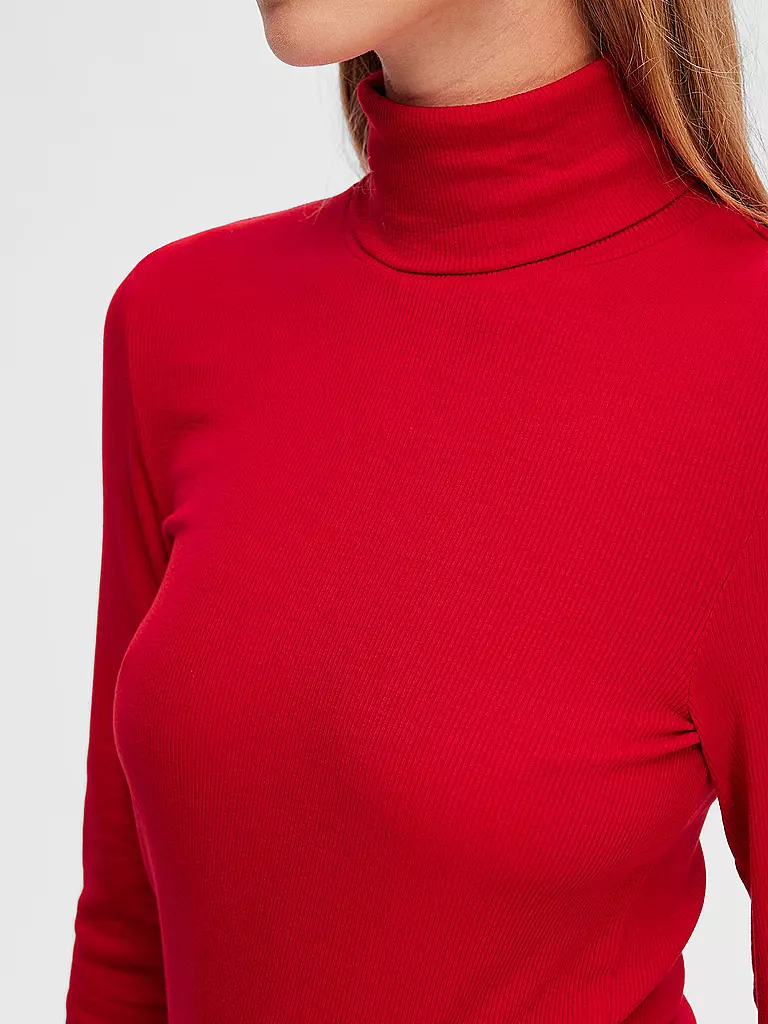 SELECTED FEMME | Rollkragenpullover  SLFWINONA | rot