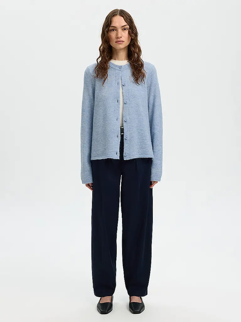 SELECTED FEMME | Strickjacke SLFLULU | Hellblau