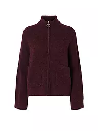 SELECTED FEMME | Strickjacke SLFSIA | dunkelrot