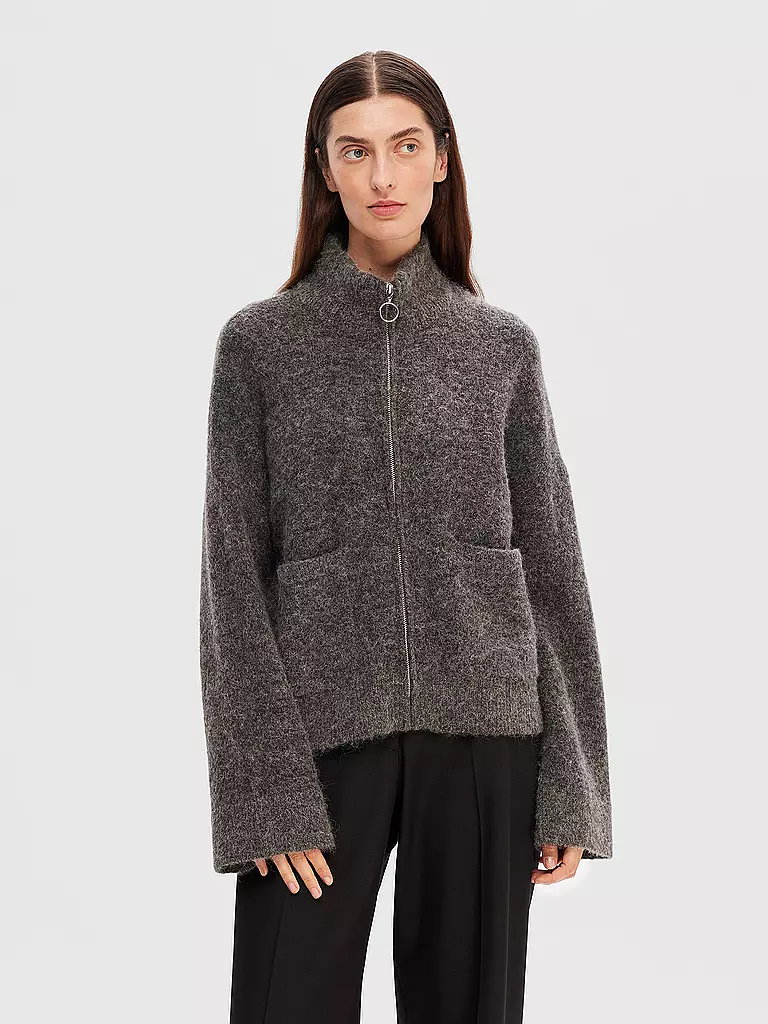 SELECTED FEMME | Strickjacke SLFSIA | camel