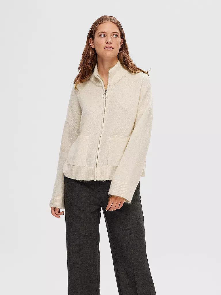 SELECTED FEMME | Strickjacke SLFSIA | camel