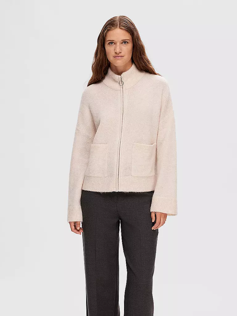 SELECTED FEMME | Strickjacke SLFSIA | camel