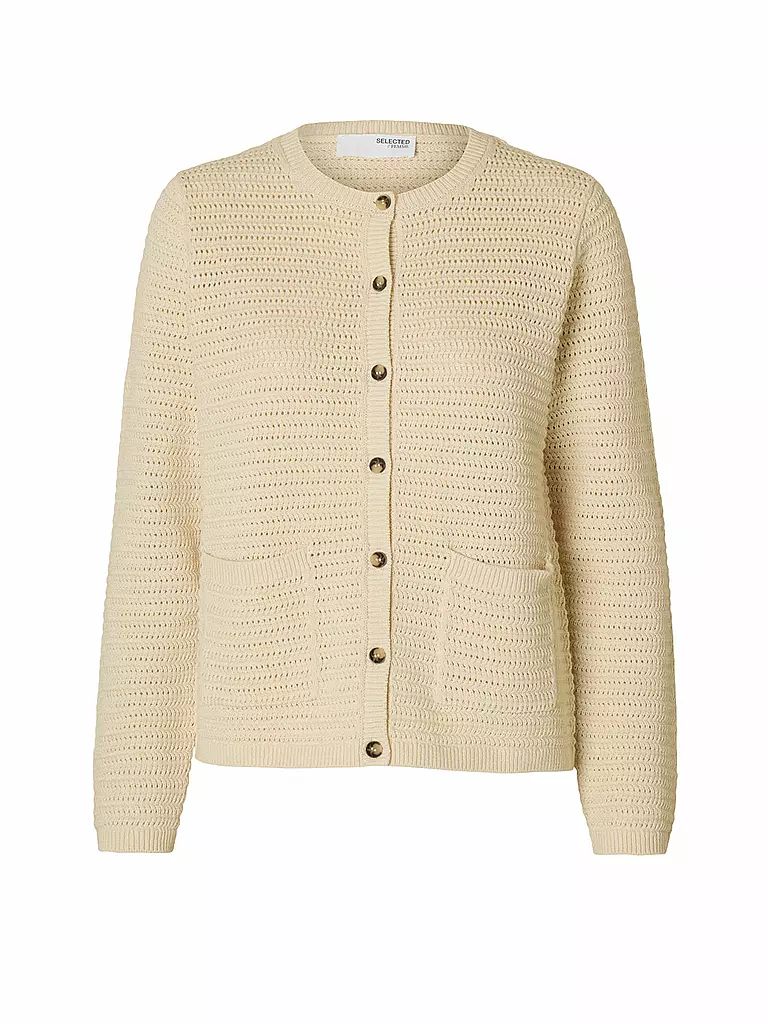SELECTED FEMME | Strickjacke SLFVINNA | creme