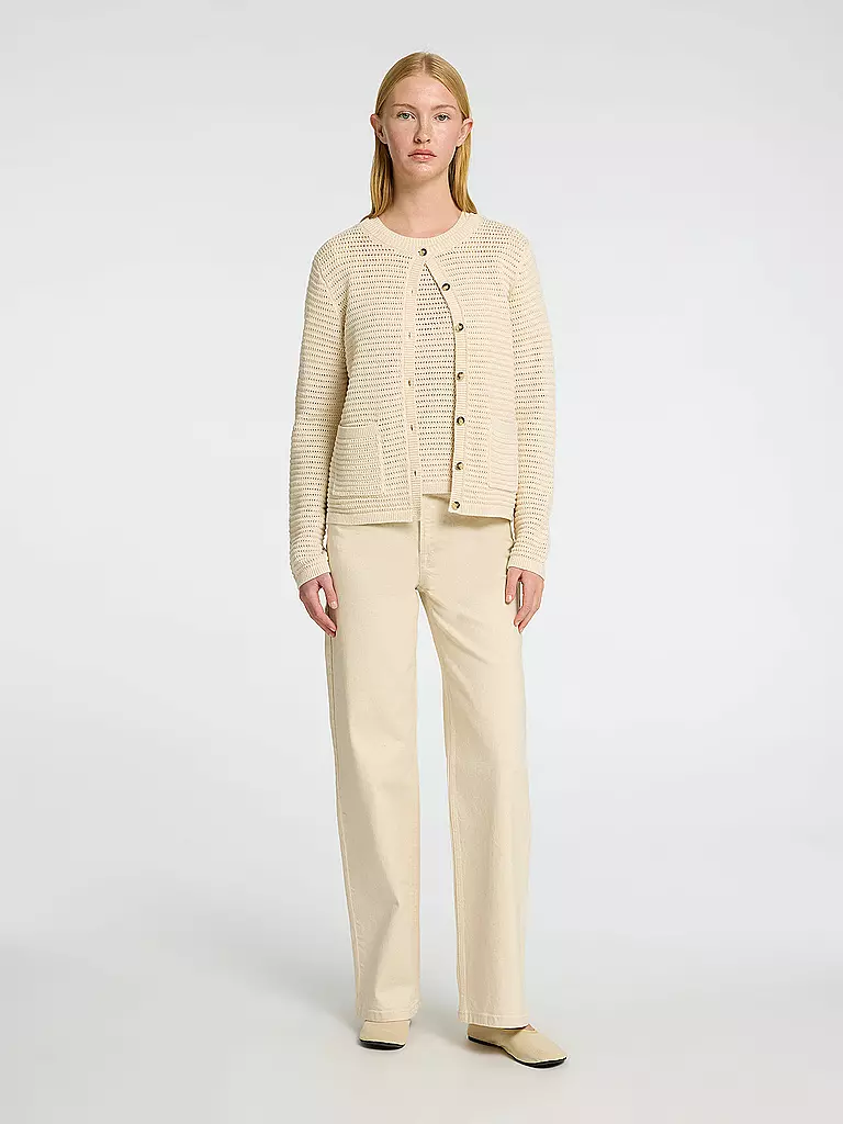 SELECTED FEMME | Strickjacke SLFVINNA | creme