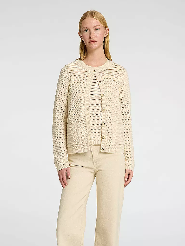 SELECTED FEMME | Strickjacke SLFVINNA | creme