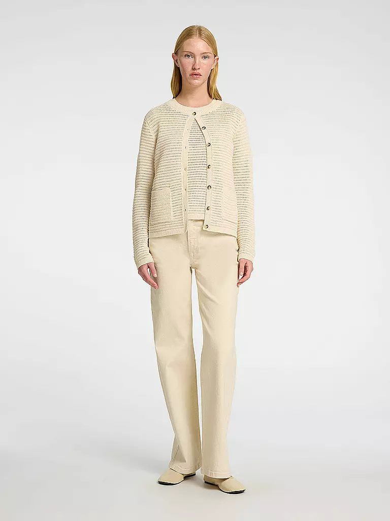 SELECTED FEMME | Strickjacke SLFVINNA | creme