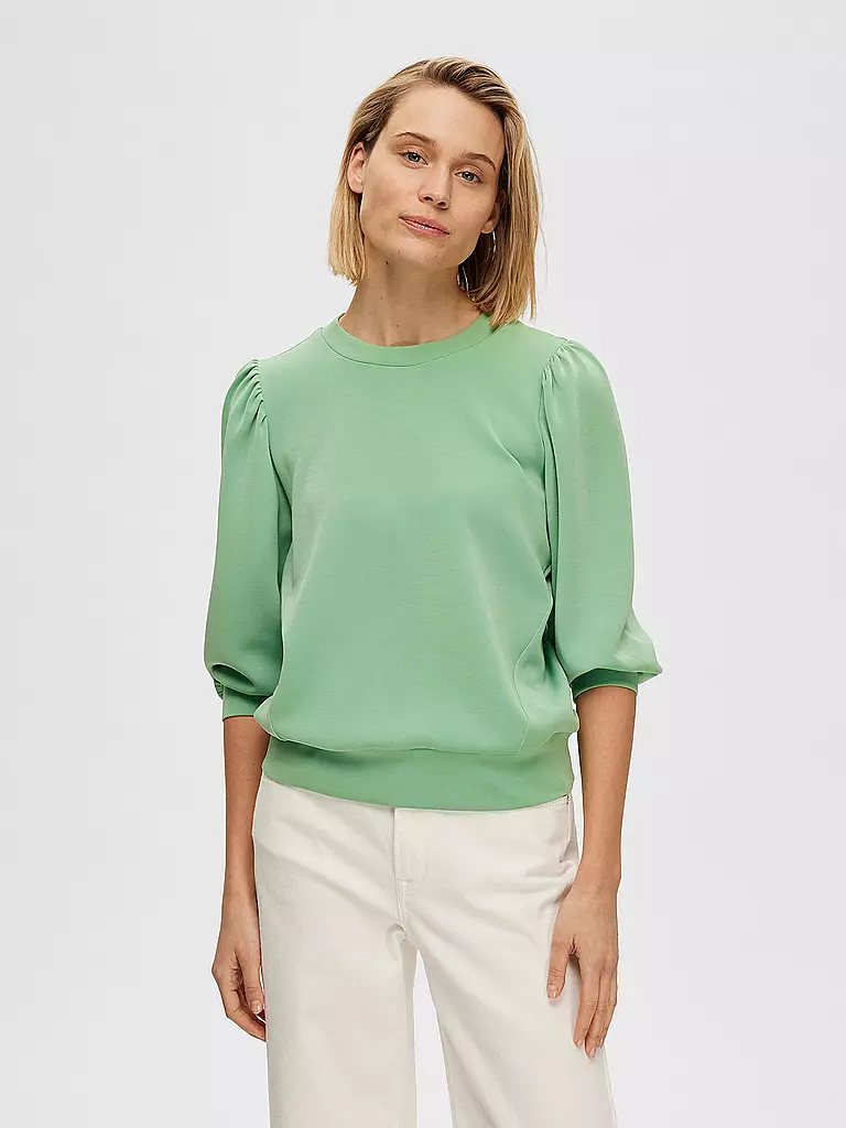 SELECTED FEMME | Sweater SLFTENNY | hellgrün