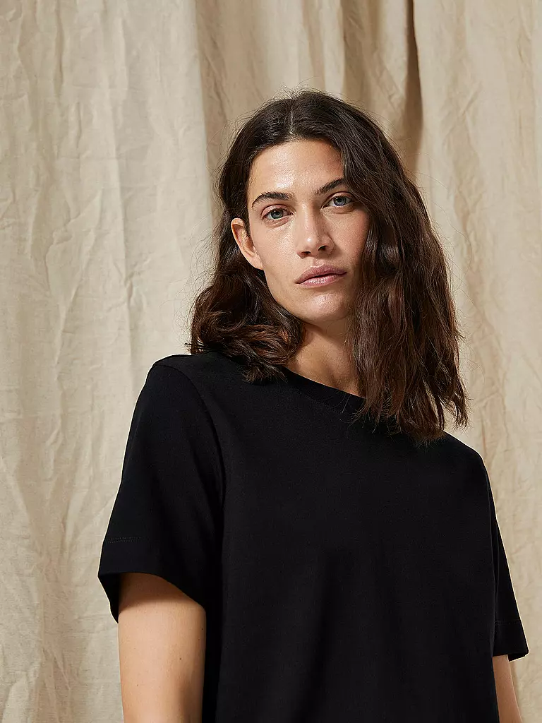 SELECTED FEMME | T-Shirt Boxy Fit SLFESSENTIAL | blau