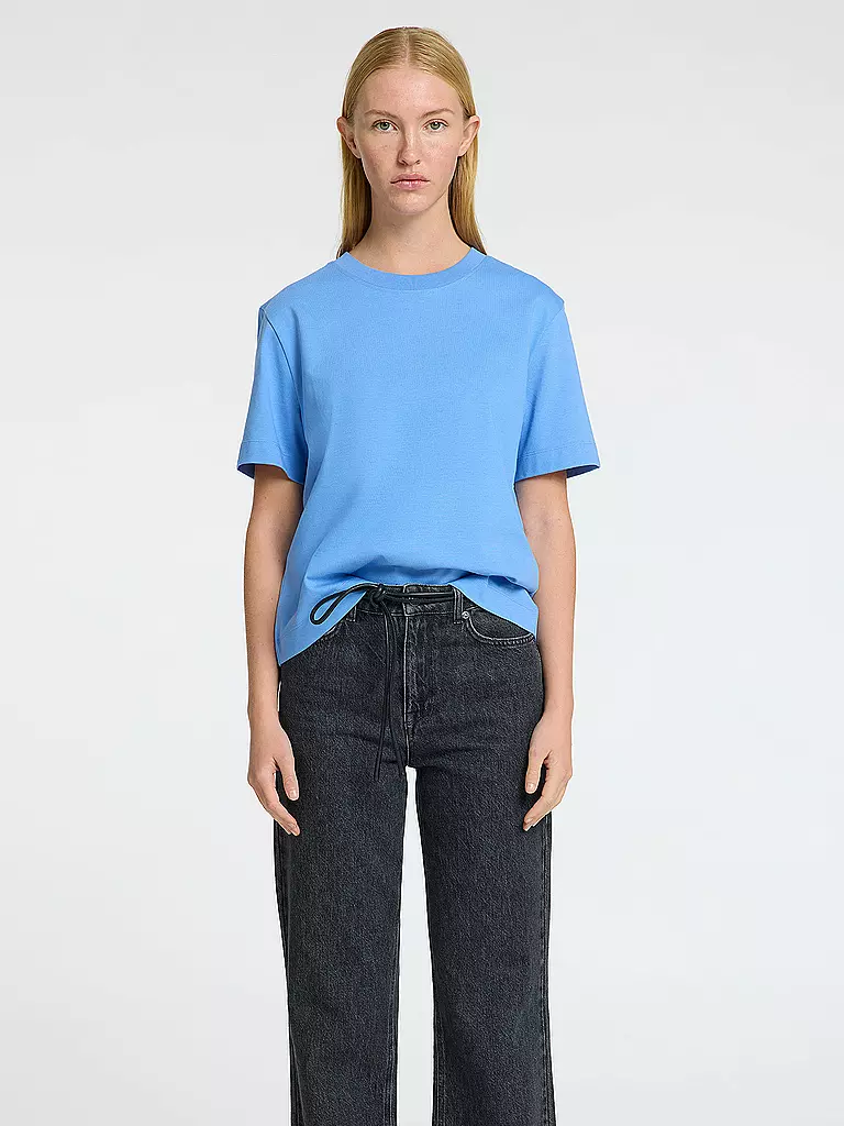 SELECTED FEMME | T-Shirt Boxy Fit SLFESSENTIAL | rosa