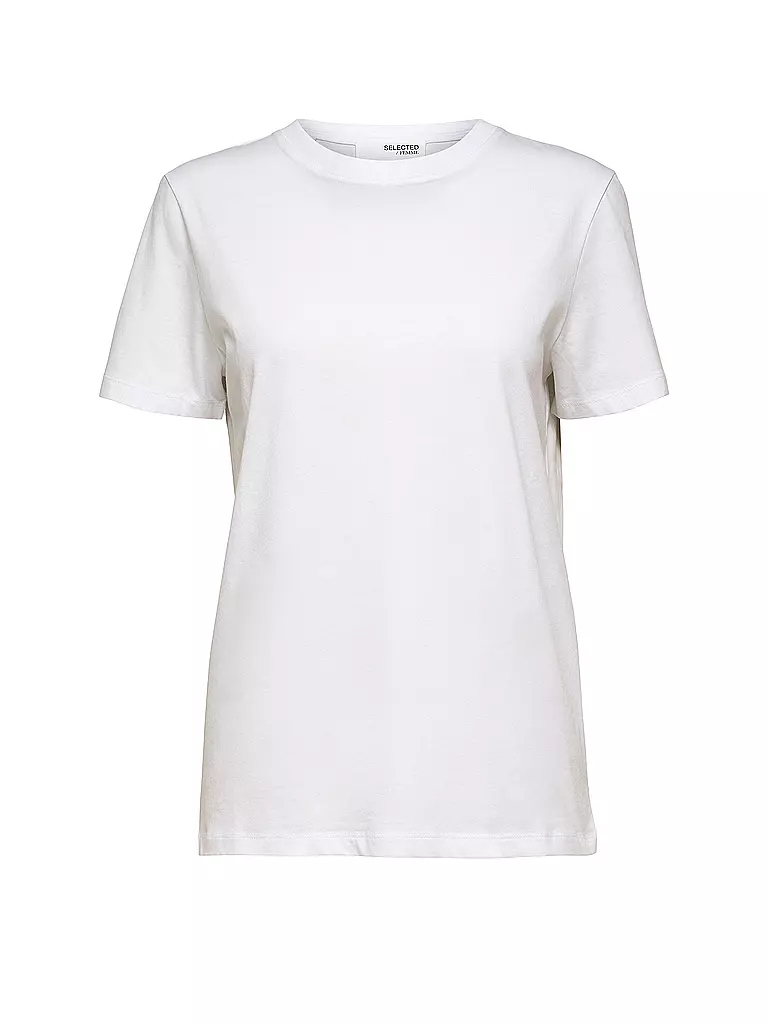 SELECTED FEMME | T-Shirt SLFMYESSENTIAL | weiss