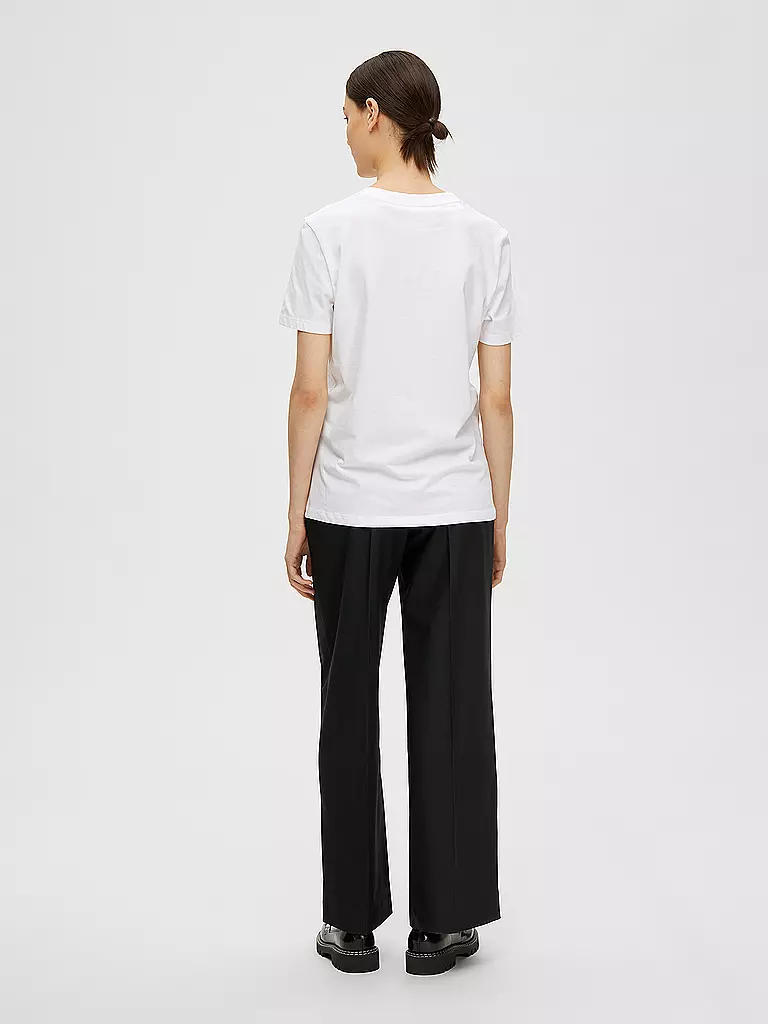 SELECTED FEMME | T-Shirt SLFMYESSENTIAL | weiss