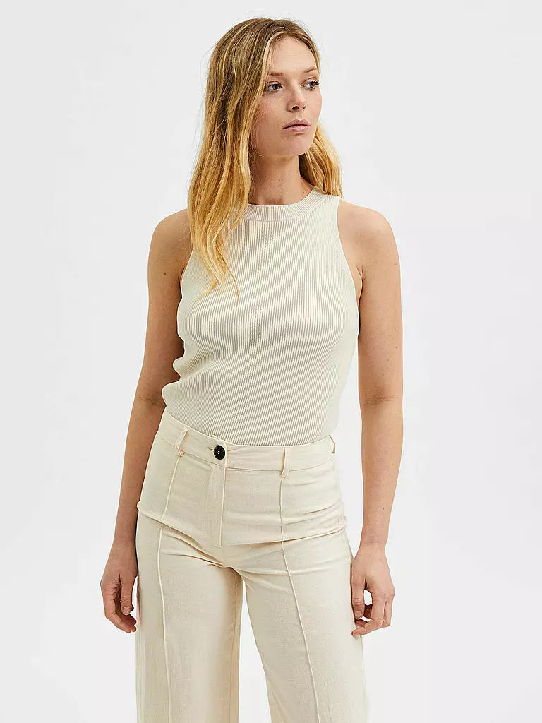 SELECTED FEMME | Top SLFSOLINA | creme