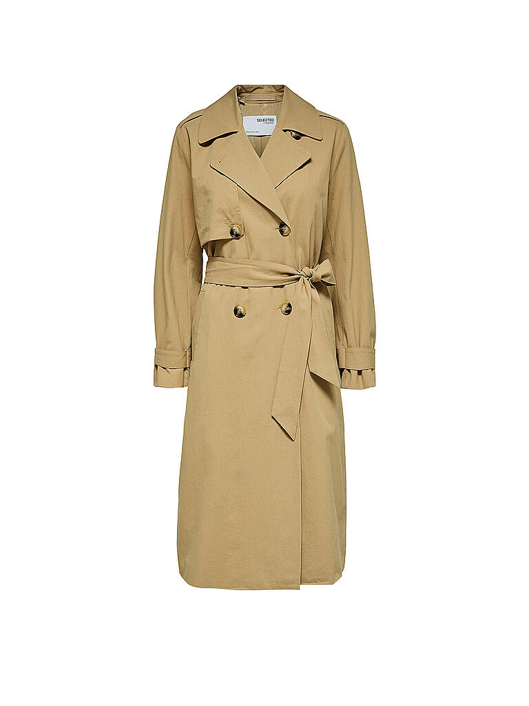 SELECTED FEMME | Trenchcoat SLFSIA  | camel