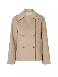 SELECTED FEMME | Wolljacke SLFALMA  | beige