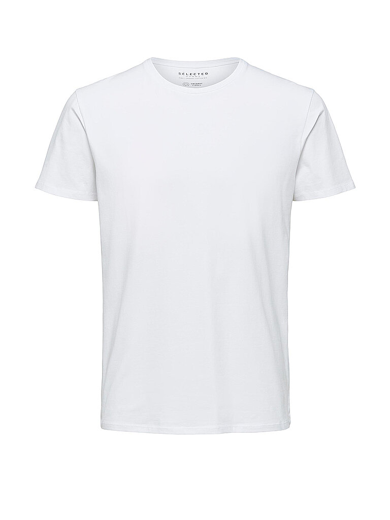 SELECTED T Shirt  SLHNEWPIMA  weiß | S