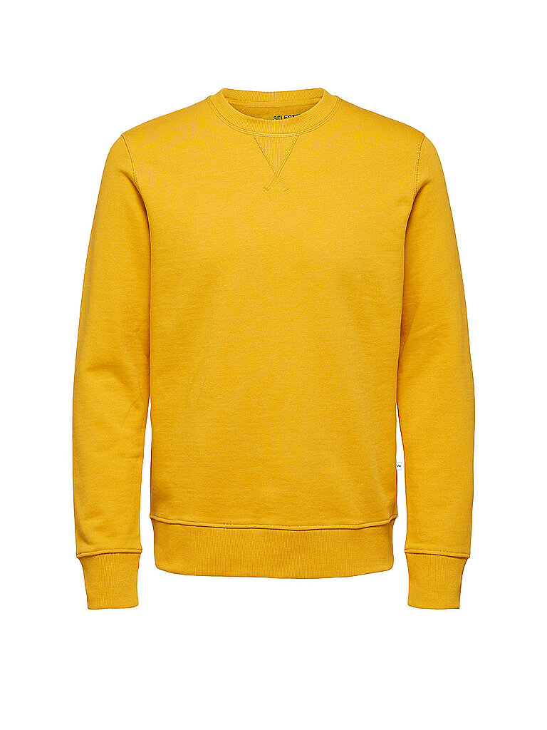 SELECTED Sweater SLHJASON340 gelb | L