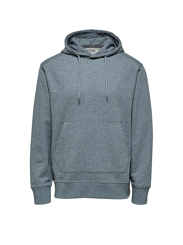 SELECTED Kapuzensweater - Hoodie SLHJACKSON380  grau | L