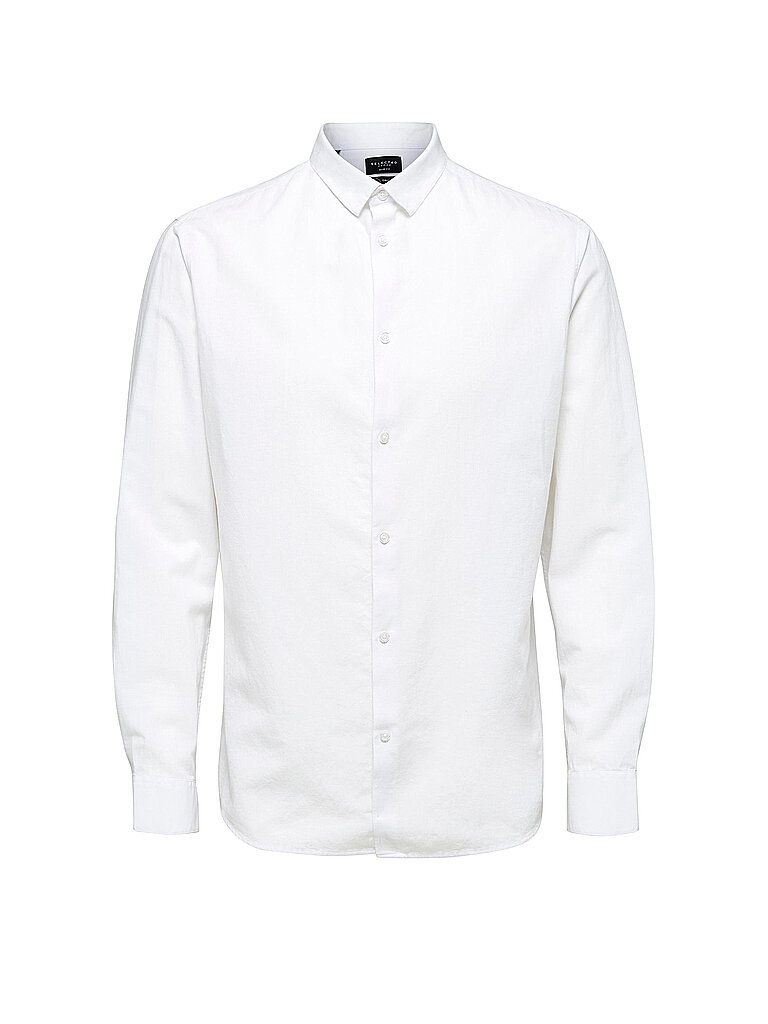 SELECTED Hemd Regular Fit SLHSLIMNEW weiß | L