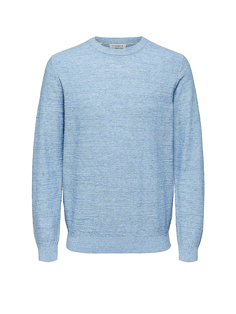 SELECTED Pullover blau | L