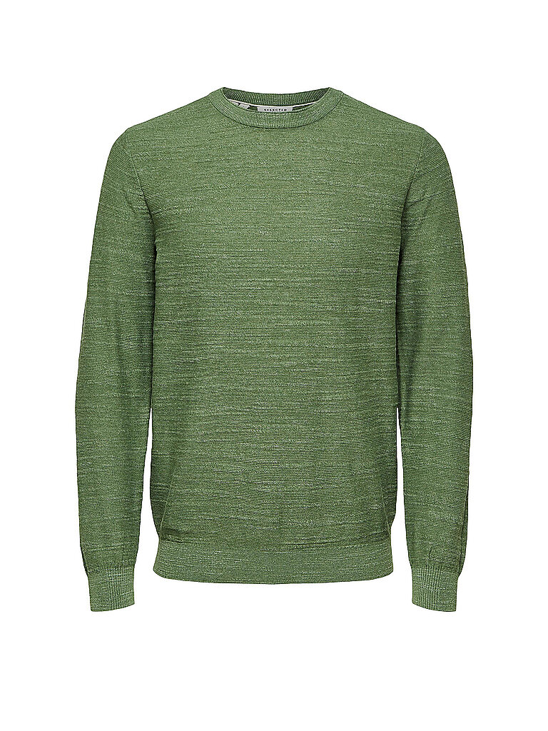 SELECTED Pullover grün | L