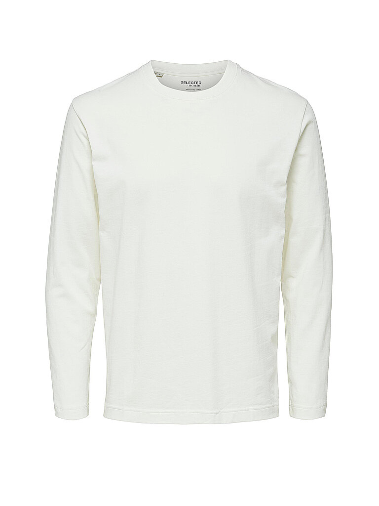 SELECTED Langarmshirt SLHRELAXCOLMAN200  grau | L
