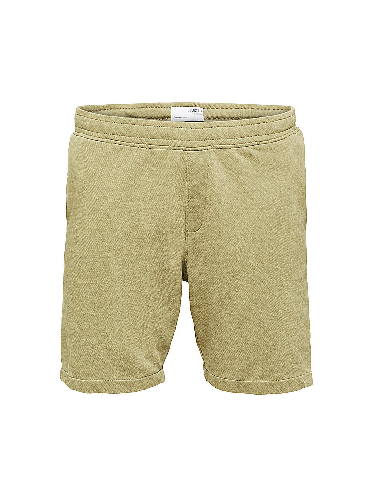 SELECTED Short  SLHOTTO  olive | L