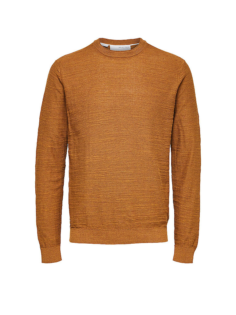 SELECTED Pullover SLHBUDDY  braun | XL