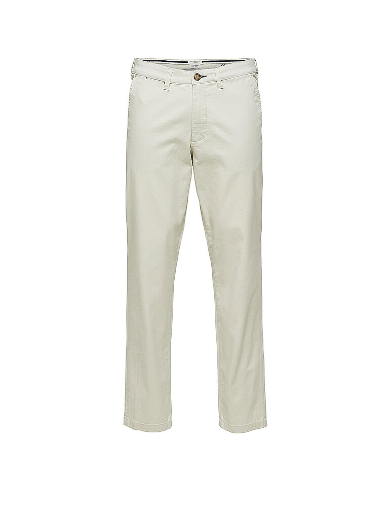 SELECTED Chino Slim Fit  SLHSLIM-MILES FLEX   creme | W31/L32