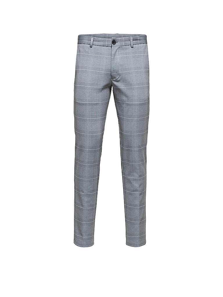 SELECTED Chino Slim Fit  SLHSLIM-AIDEN   grau | W32/L32