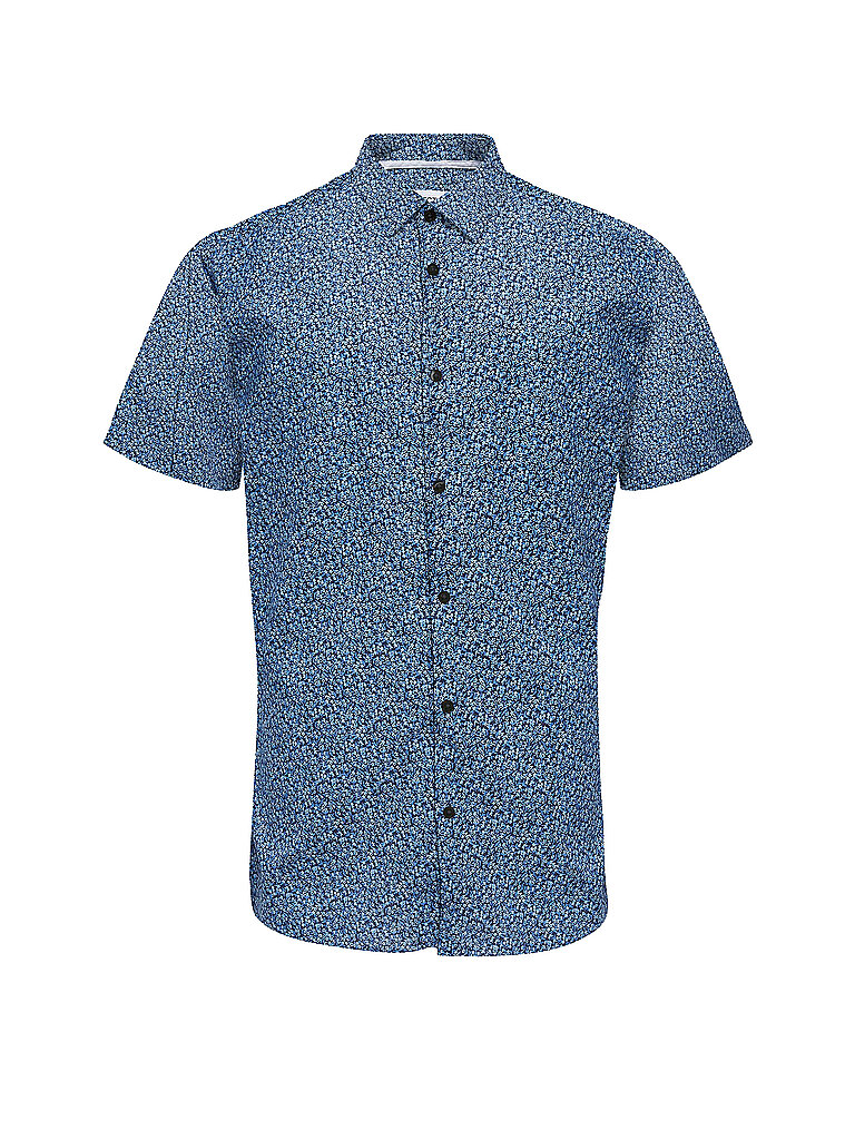 SELECTED Hemd Slim Fit  SLHSLIMLARRY   blau | L