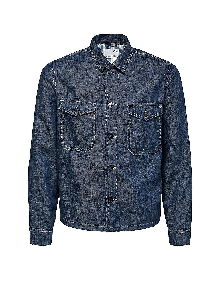 SELECTED Overshirt  SLHANDY    blau | L