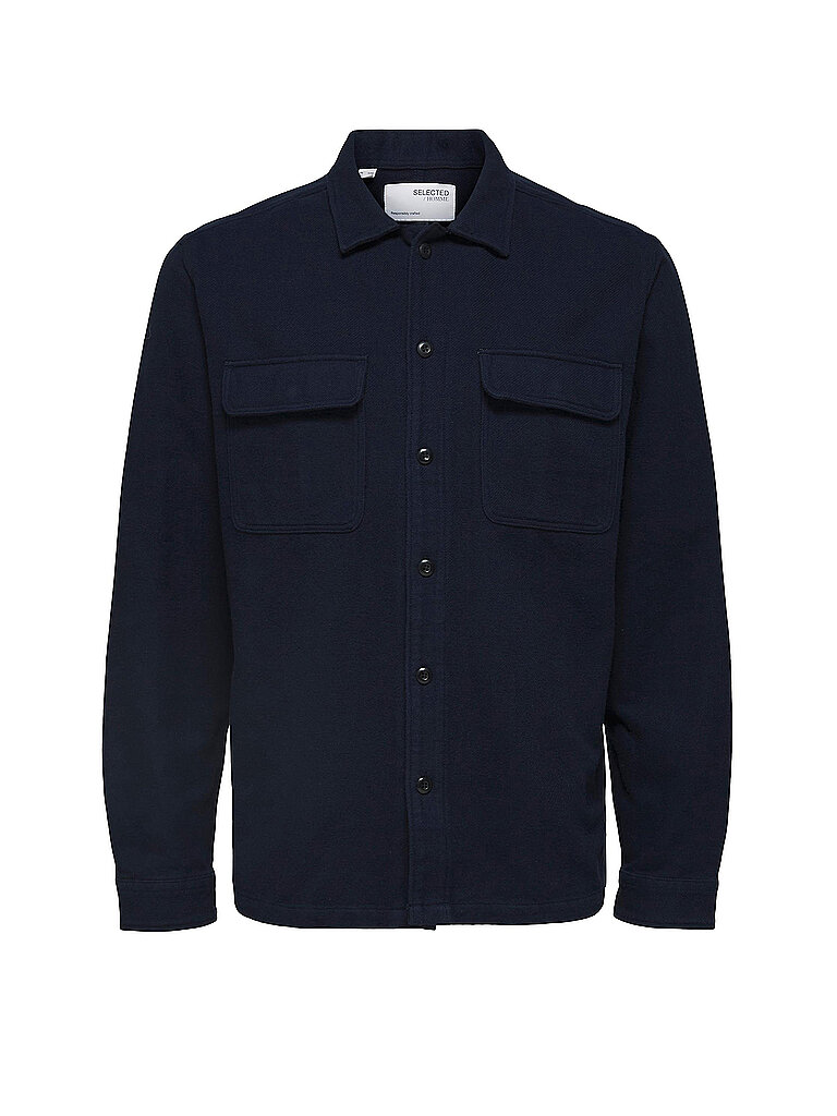 SELECTED Overshirt SLHLOOSEKODY  blau | L