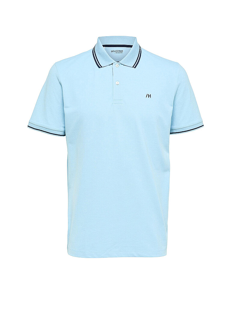 SELECTED Poloshirt SLHAZE  blau | XL
