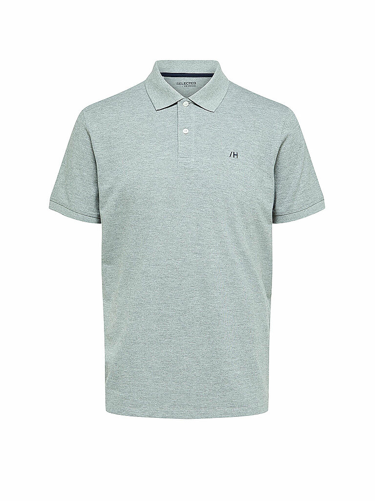 SELECTED Poloshirt SLHAZE  grau | M
