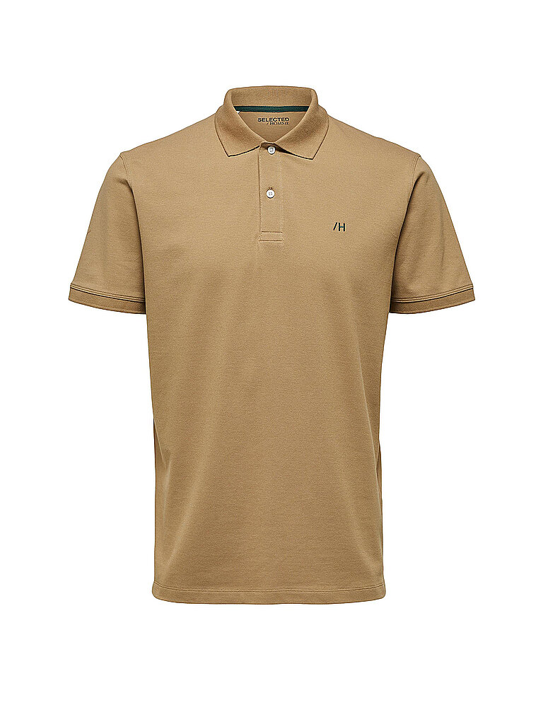 SELECTED Poloshirt SLHAZE  beige | M
