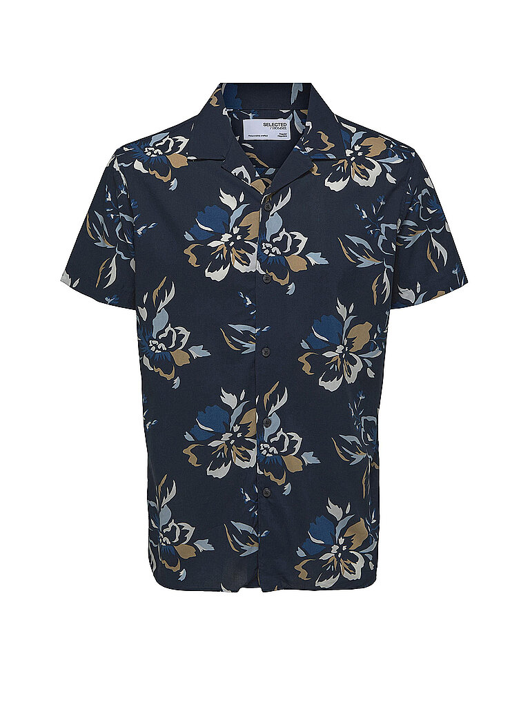 SELECTED Hemd Slim Fit SLHREGVIGGO blau | L