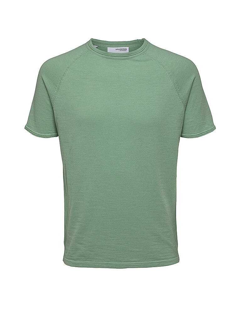 SELECTED T- Shirt SLHSUNNY  grün | L