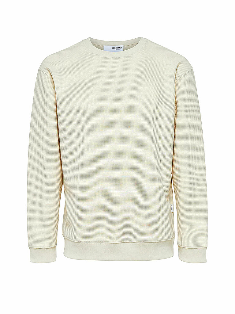 SELECTED Sweater SLHRELAXMORELL creme | L