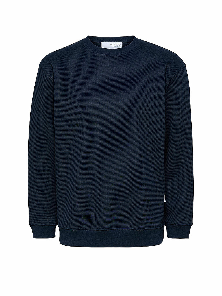 SELECTED Sweater SLHRELAXMORELL blau | L