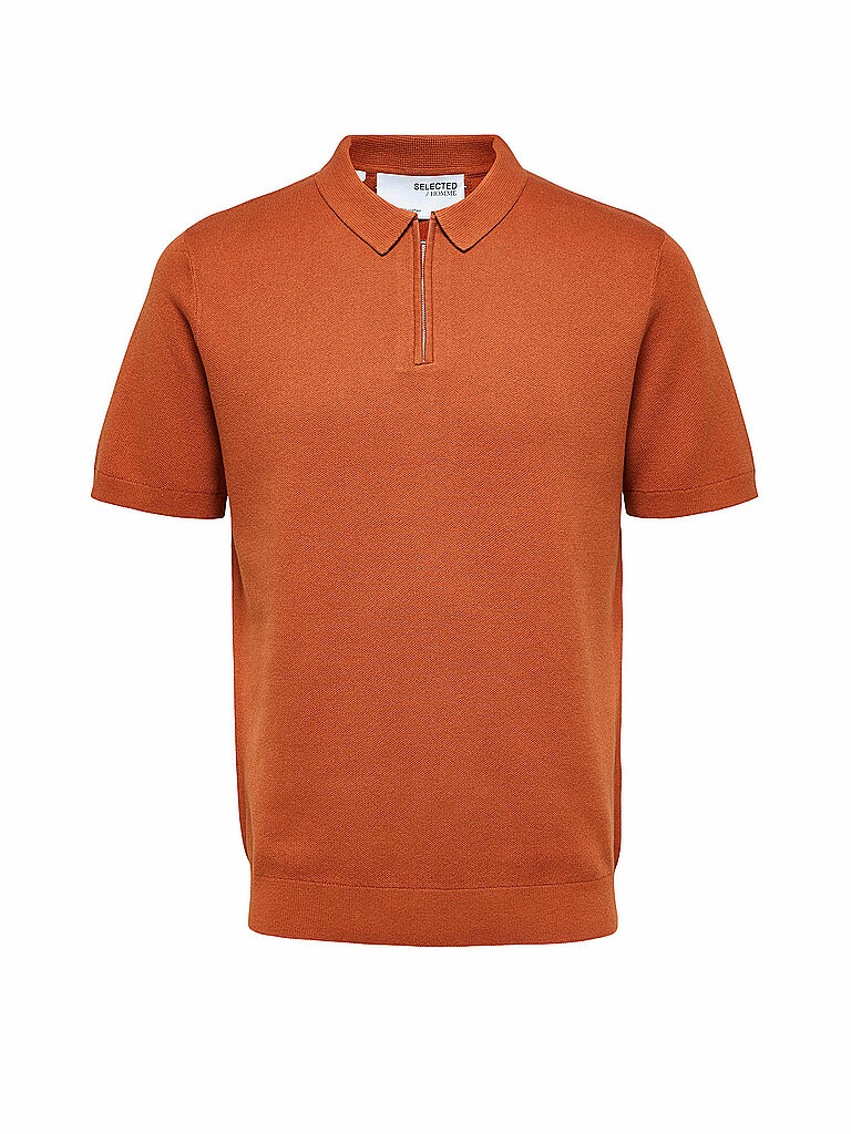 SELECTED Poloshirt SLH FLORENCE orange | M